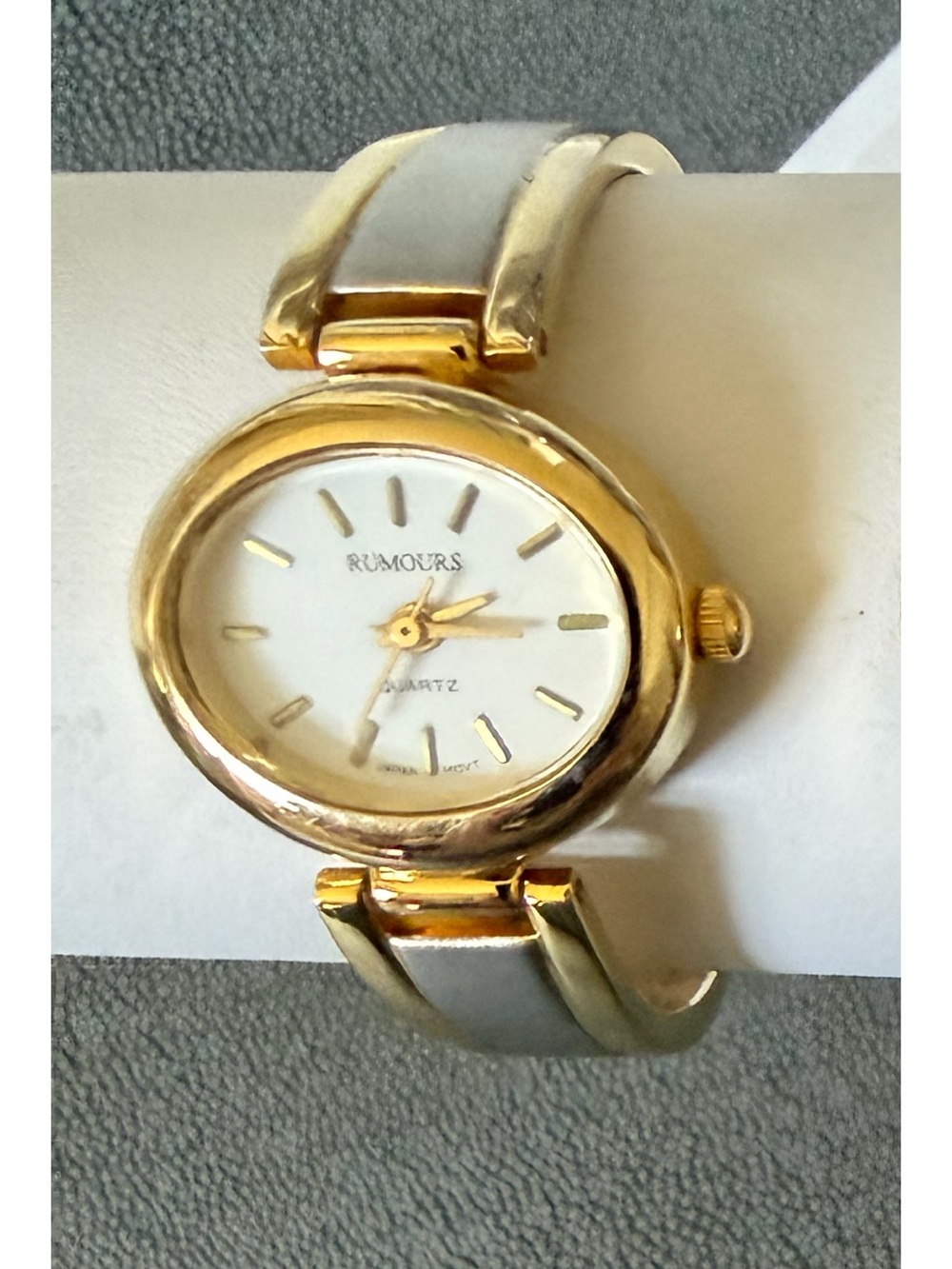 Rumours Women's Two-Tone Gold and Silver Bracelet Watch